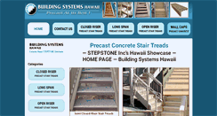 Desktop Screenshot of buildingsystemshawaii.com